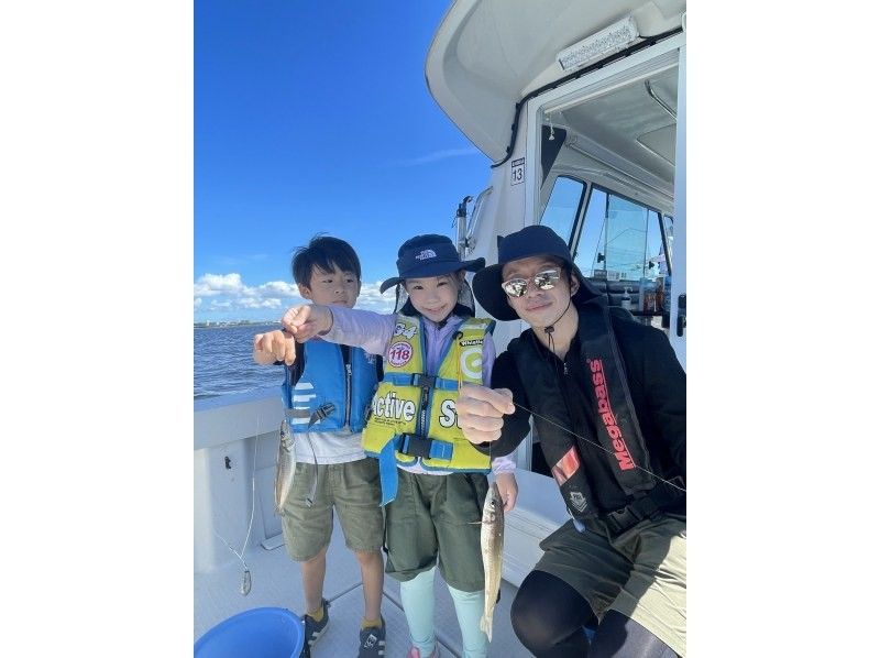 【아사쿠사역.카츠도키역】가족이나 동료만의 &ldquo;완전 전세선&rdquo; 풀 렉처로 안심! 빈손으로 배 낚시를 즐기자! 【물고기를 반입할 수 있는 음식점 소개 가능】の紹介画像