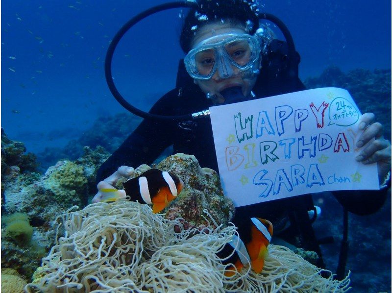 camera Rental free! Bare at the sea turtle! Diving(National designated park Kerama Islands course)の紹介画像