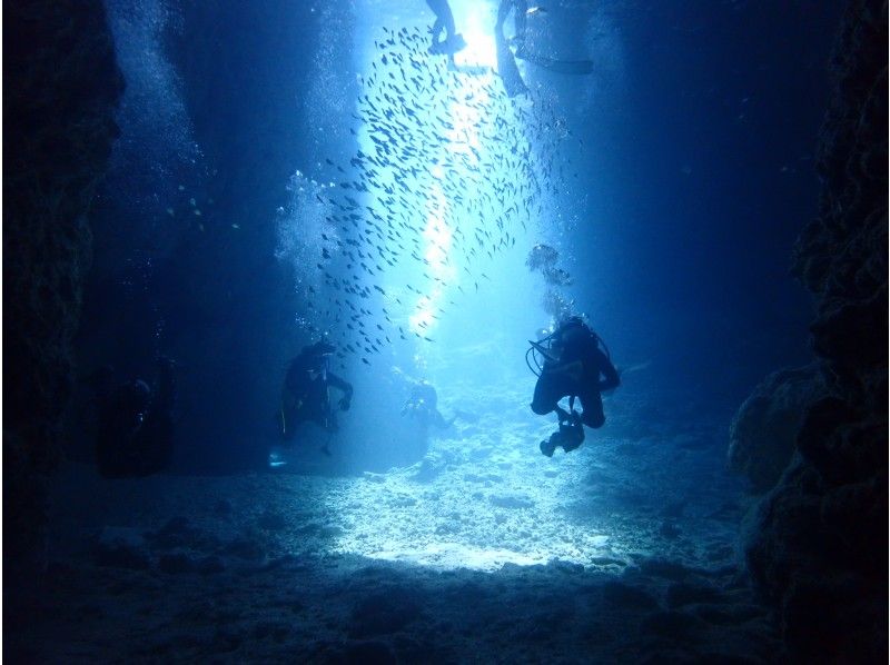 【沖縄・恩納村】青の洞窟体験ダイビング！気分はマーメイド♪ ☆の紹介画像