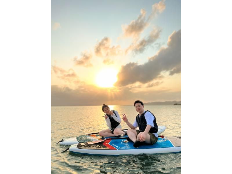 【Sunset tour ・ Ishigaki island SUP] with free benefits! Let's go to see the beautiful sunset! Leisurely sunset cruiseの紹介画像