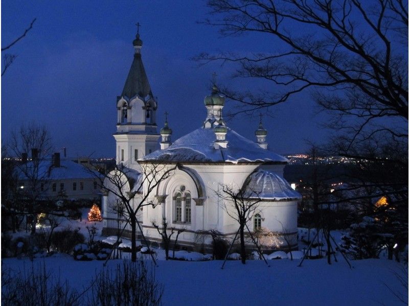 北海道・函館】宝石を散りばめたような光の感動！函館山夜景観賞ライトアップコース（小型タクシー90分） | アクティビティジャパン