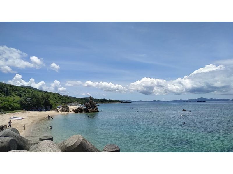 「슈퍼 서머 세일 2024」【오키나와 본부】 첫 분들도 안심! 비치 체험 다이빙 1일 오전 1조 오후 1조 한정 개최の紹介画像