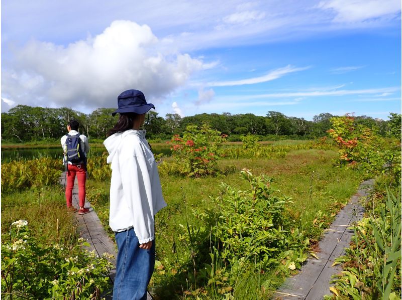 [北海道·二世谷徒步旅行】私人旅游！自然漫步“Jensennuma”和“Kaganuma”の紹介画像