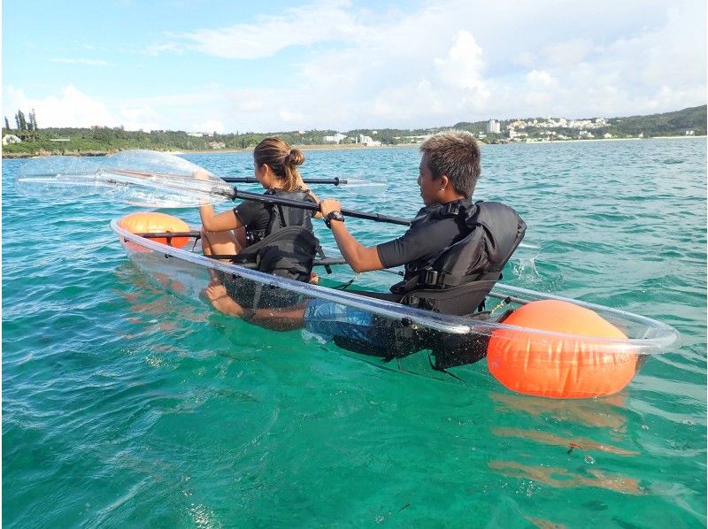 [Okinawa, Onna Village] Sea walk, clear kayak set plan! Welcome who can't swim or don't like water!