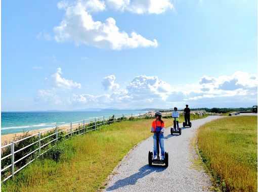 Umi-no-Nakamichi, Fukuoka] Experience the Segway at the vast Umi