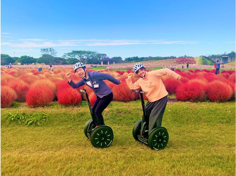 【福岡・海の中道】広大な海の中道海浜公園でセグウェイ体験！自然、海、歴史、お花見も！セグウェイに乗ってガイドがご案内します！の紹介画像