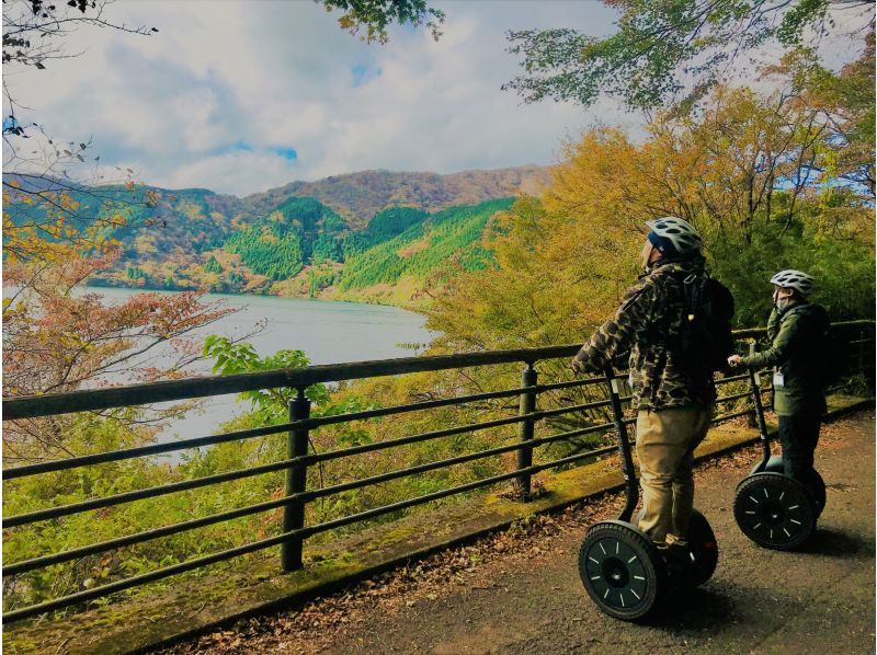 【神奈川・箱根・九頭龍の森】箱根芦ノ湖セグウェイツアー・鎮守の森で湖を眺めすすむ自然体験♪（2時間30分）の紹介画像