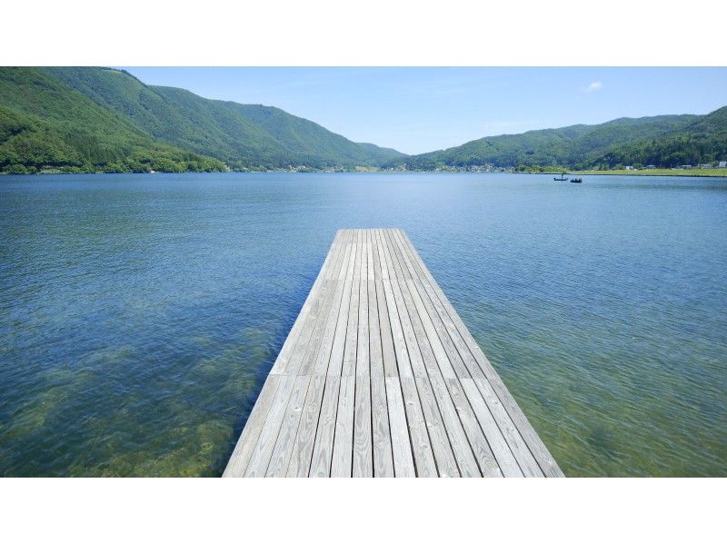 【長野・木崎湖】国内最大級のスーパービッグSUP(サップ)で水遊びツアーの紹介画像