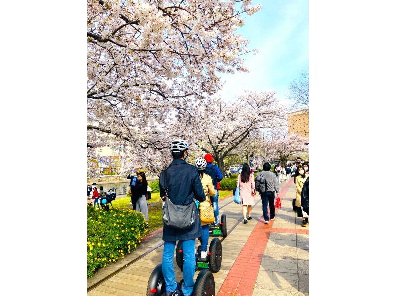 【横浜】セグウェイで横浜の名所や桜を満喫！おしゃれな街並みとお花見、海辺の潮風、横浜開港以来の史跡を巡ります！の紹介画像