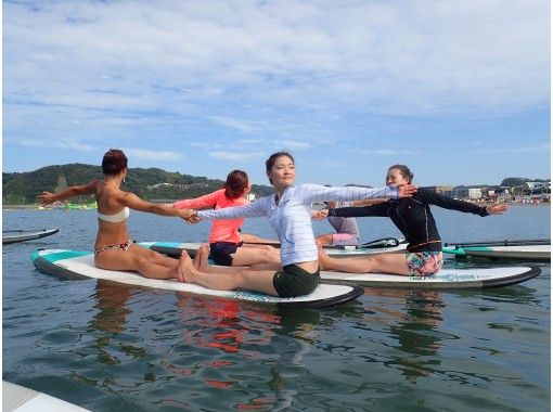 湘南 逗子 早朝sup Workout Sup 海上でヨガ ピラティスでワークアウト アクティビティジャパン