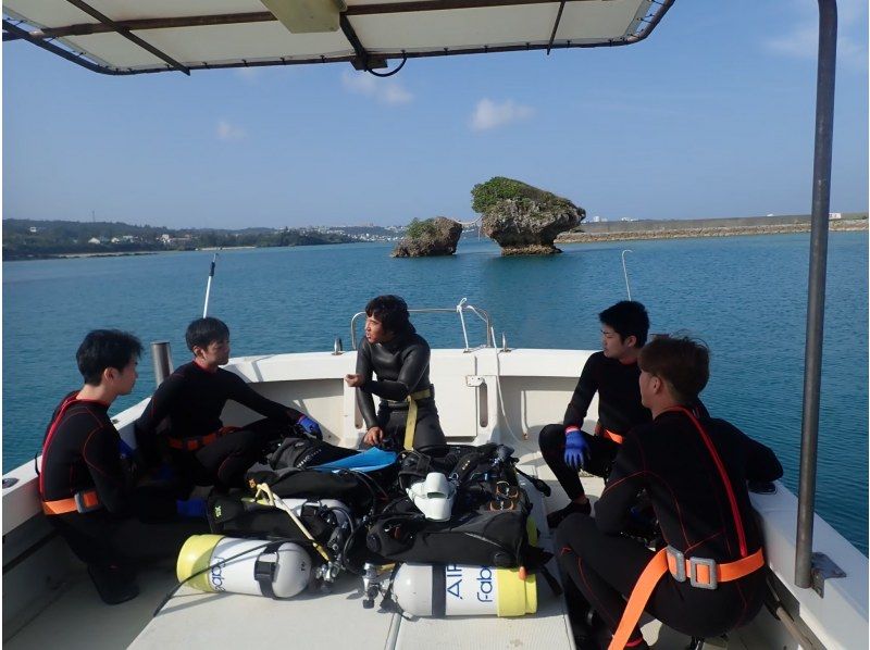 [Highest probability in the prefecture] Go by boat! Private guide! Blue Cave Experience Diving Tour ☆ GoPro underwater data included ~ We promise you a luxurious tour ~の紹介画像