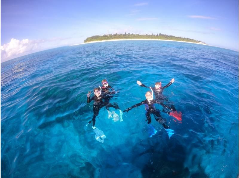 【本部町・シュノーケル(1回プラン)】気軽に体験！透明度抜群な海でウミガメにも会えるかも！絶景体験を味わおう！（写真無料）の紹介画像