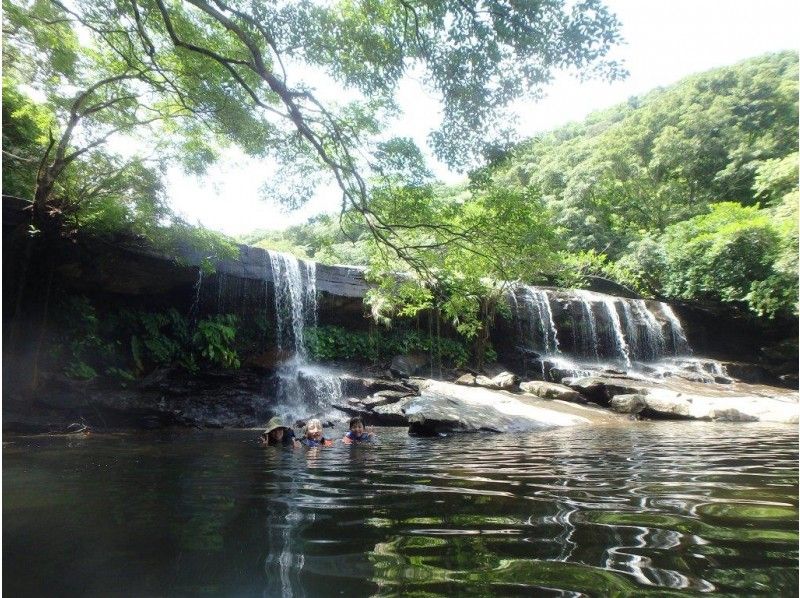 【沖縄・西表島】一番遊べて、一番のんびりできる滝～サンガラの滝　カヌー＆トレッキングツアーの紹介画像