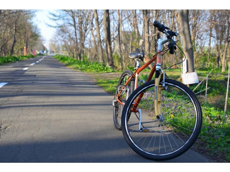 [北海道/札幌市郊]歡迎來到第一個挑戰，在石狩河下游騎自行車，在成吉思汗騎自行車（約3小時）の紹介画像
