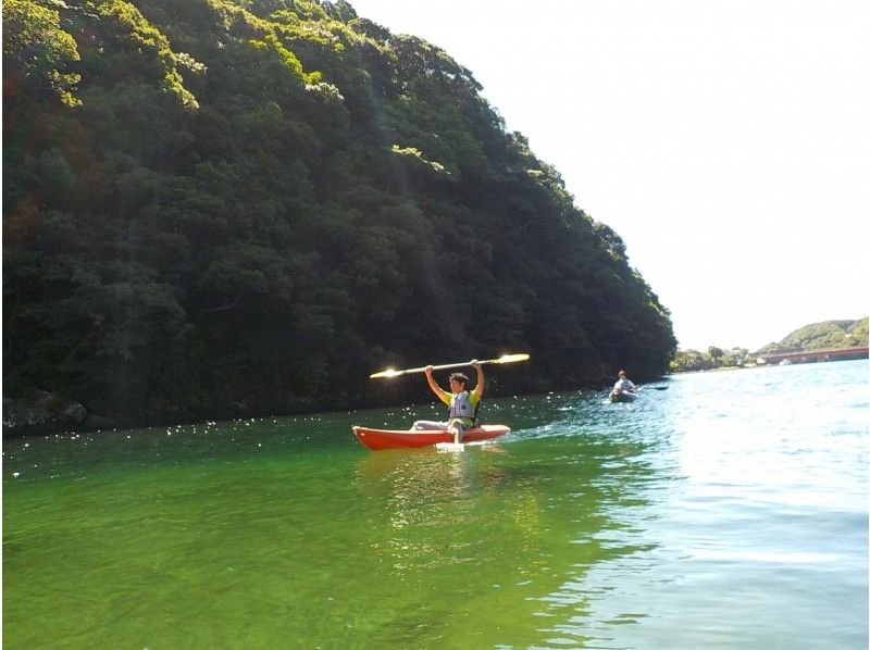 [鹿児島-屋久島【一個人，初學者歡迎♪輕鬆的河流抵達後皮艇體驗♪（半個下午日課程）の紹介画像