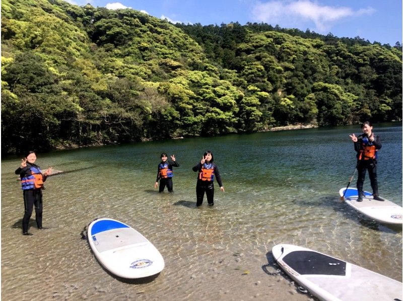 [Kagoshima / Yakushima] Easy SUP experience before returning ♪ (half-day morning course)