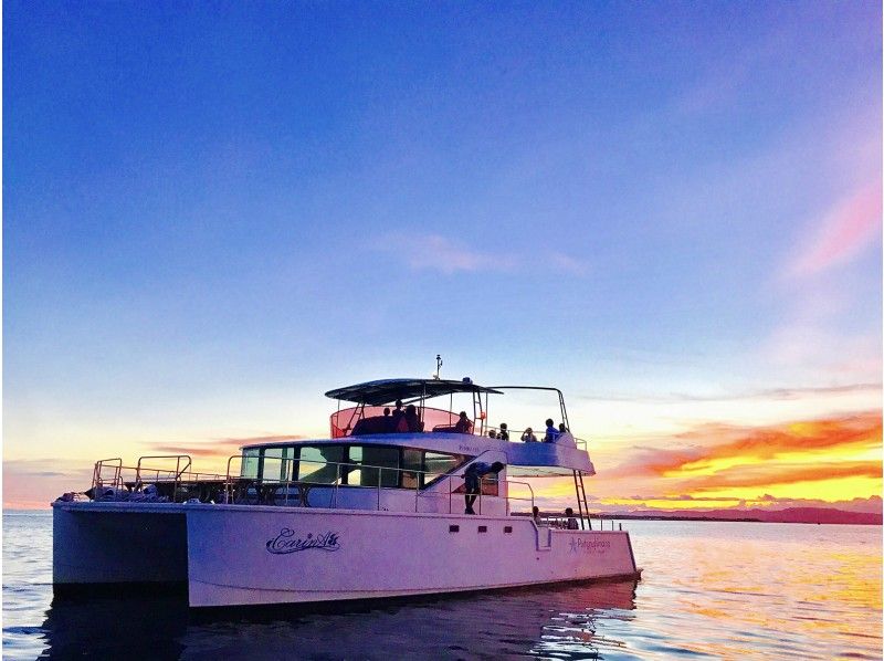 [Okinawa Ishigaki island] Sunset Cruise Watch the dynamic Inspiring sunset with golden magic hour