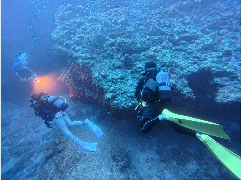 【那覇発・万座2ボート】那覇市内ホテル送迎付き☆2名以上参加で2DIVE17000円☆ボートFUNダイビング２本☆の紹介画像