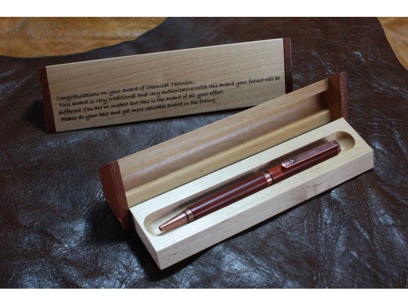 【大阪・住之江区】オリジナル木軸ツイストボールペン作りの紹介画像