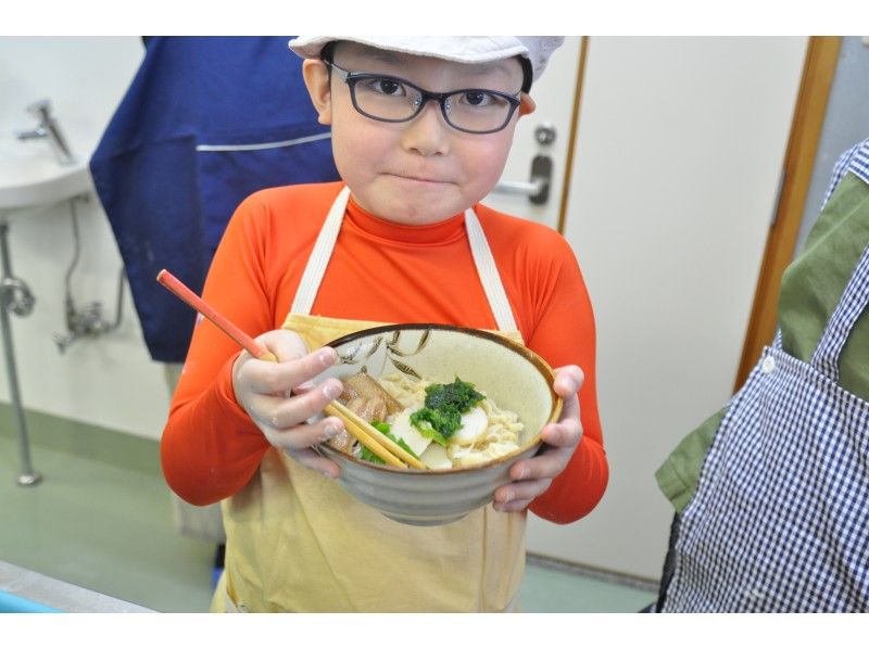 [Okinawa Nago City]Okinawa Soba Making Experience-Making Okinawa Style Rice! Small children can enjoy together!の紹介画像