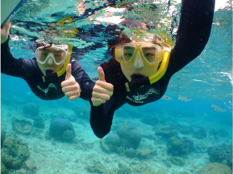 [Onna Village Maeda Cape] First time tropical fish + coral forest snorkelingの紹介画像