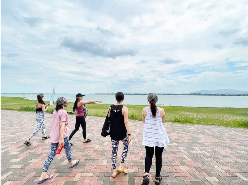 【滋賀・琵琶湖】びわ湖上で手ぶらでSUP Yogaしよう！！ の紹介画像