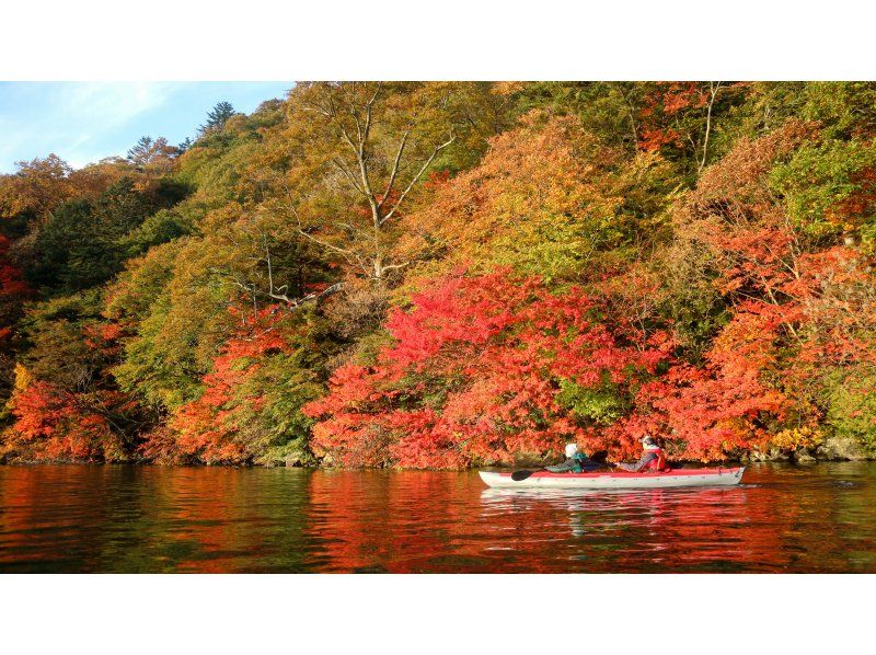 ≪5點鐘出發≫ 獨木舟之旅，在日光中禪寺湖的壯麗景色中享受獨木舟之旅 小團體，預訂，有照片の紹介画像