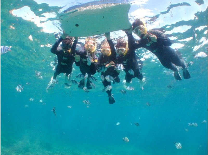 [Onna Village Cape Maeda] Two experiences! Snorkel & experience diving tourの紹介画像