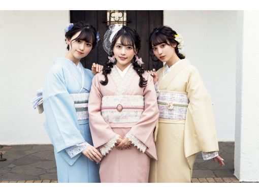 【横浜・みなとみらい】★着物一式&ヘアセット付&着付け込プラン!雨の日は雨傘無料レンタル中♪ 【横浜・みなとみらい】★着物一式&ヘアセット付&着付け込プラン!雨の日は雨傘無料レンタル中♪