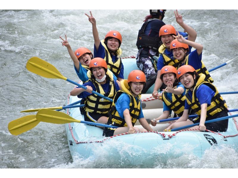 [Saitama/Nagatoro] [Half-day rafting] Enjoy the long course! For beginners and children alike! Tour photo shoot ◎ Free hot shower & hair dryer ◎の紹介画像