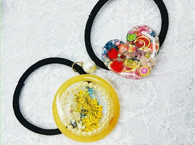 【レジン♡お花のアクセサリー】お花と一緒にお出掛けしよう！人数割引有・お一人参加OKの紹介画像