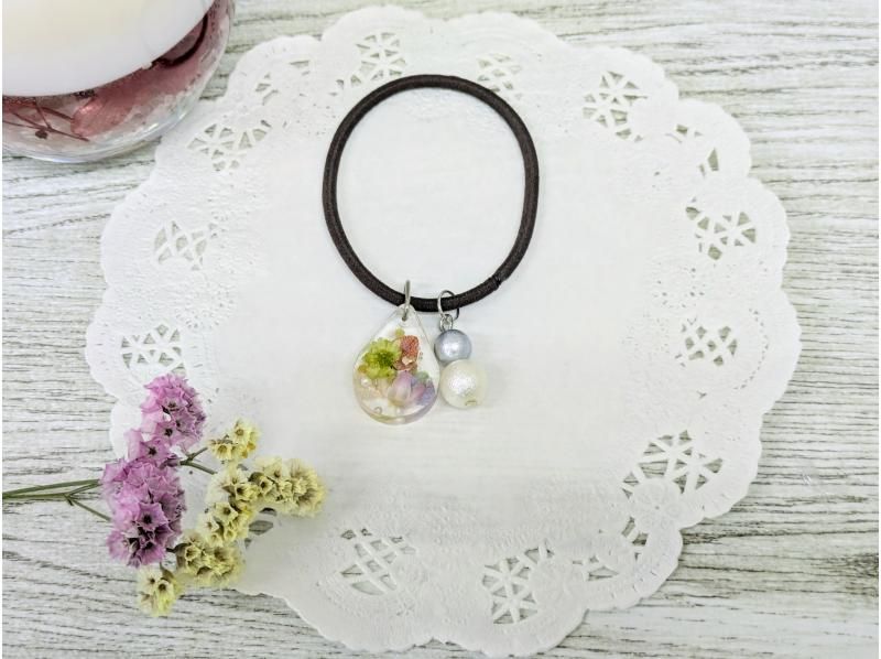 【レジン♡お花のアクセサリー】お花と一緒にお出掛けしよう！人数割引有・お一人参加OKの紹介画像