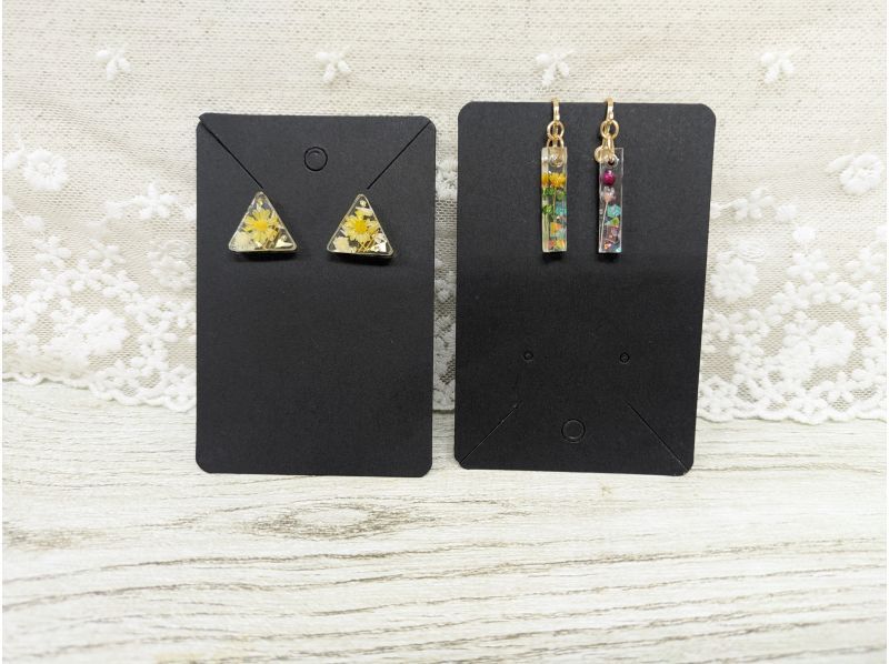 【レジン♡お花のアクセサリー】お花と一緒にお出掛けしよう！人数割引有・お一人参加OKの紹介画像