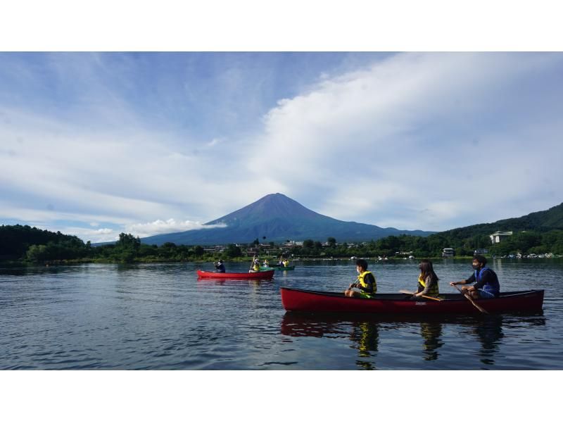 【山梨県・河口湖】真夏の河口湖カナディアン体験・120分コース・カヌーで湖上散歩＆思い出作りの旅の紹介画像