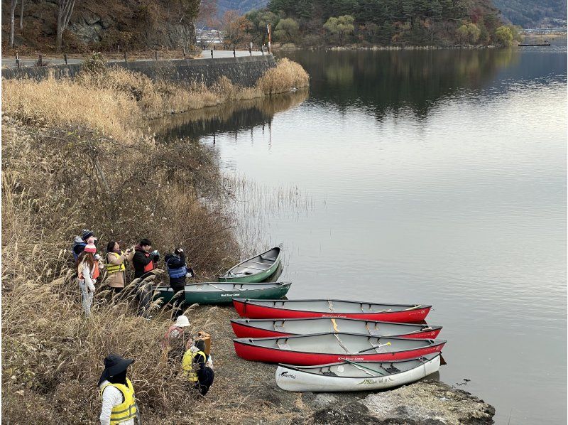 [Yamanashi Prefecture, Lake Kawaguchi] Spring in full bloom, a Canadian experience on Lake Kawaguchi that won't get wet, a 120-minute course, a canoe ride on the lake and a trip to make memoriesの紹介画像