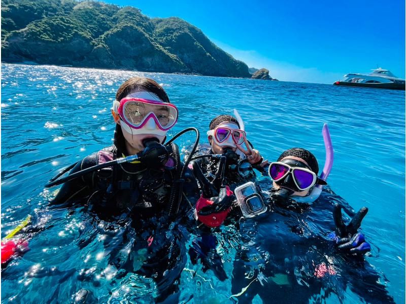 ★ Beginner & Blank Diver Support Plan! ! ★ Kerama Boat Fan 2 Dive [From the main island, equipment free, all day]の紹介画像