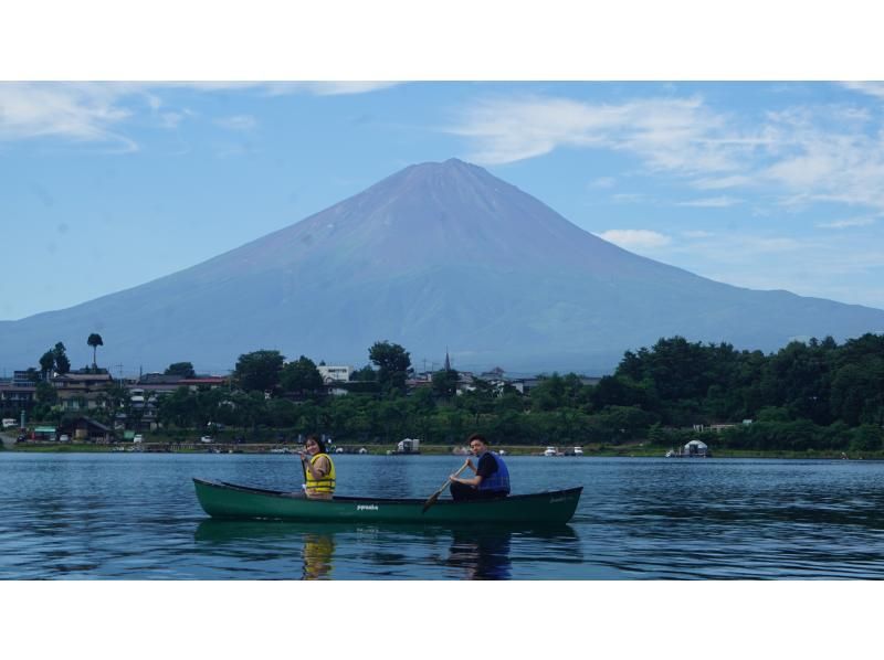 [山梨县,河口湖]盛夏河口湖加拿大独木舟体验-90分钟早晨课程の紹介画像