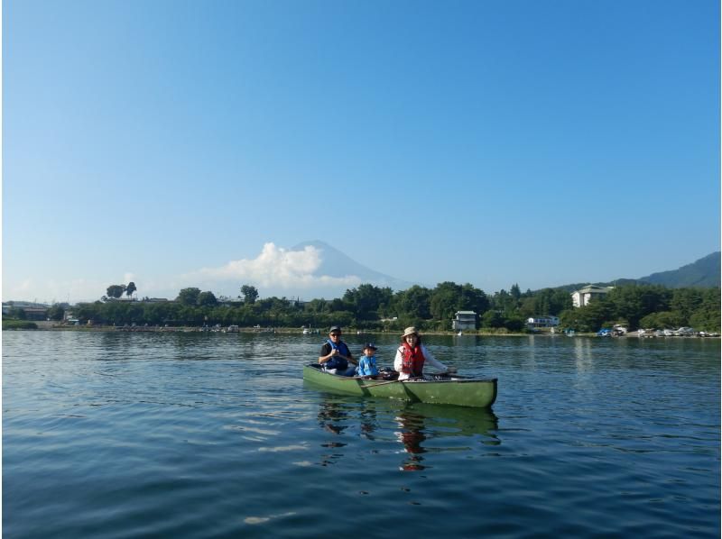 [山梨县/河口湖]河口湖加拿大体验，90分钟清晨课程，独木舟湖上漫步&留下回忆的旅行の紹介画像