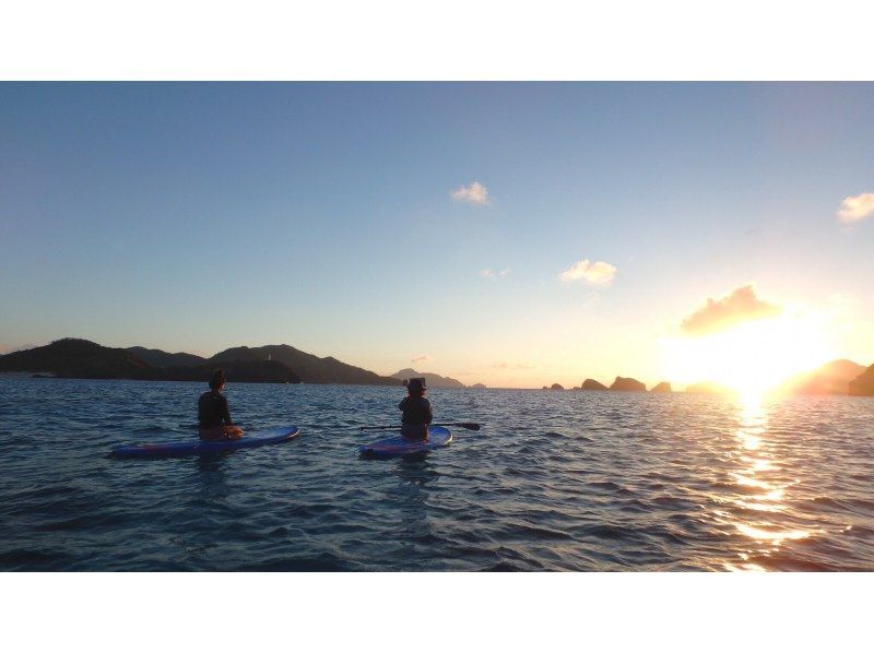 [沖縄-慶良間諸島·座間味島】搬家日的閉幕日！ SUP日落之旅の紹介画像