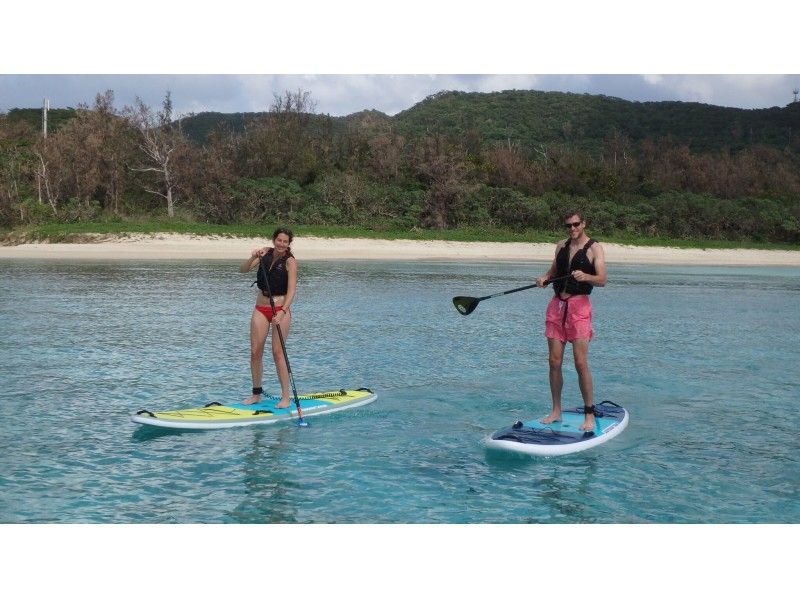 [Okinawa, Kerama Islands, Zamami Island] Day trip OK from Naha! For those who want to enjoy SUP to the fullest! SUP rowing tourの紹介画像