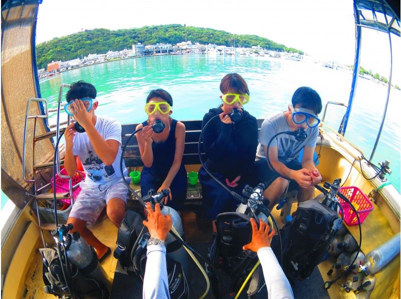 【沖縄・水納島・瀬底島】人気の島で体験ダイビング（ボートダイブ・1回コース）の紹介画像