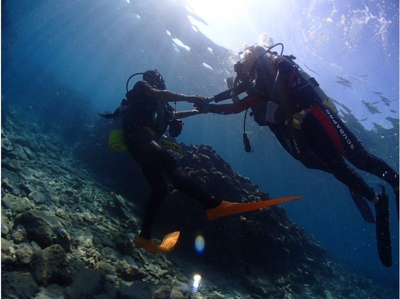 【宜野湾発・ケラマ諸島】貸切体験ダイビング★2ダイブ★写真&動画無制限その場でプレゼントの紹介画像
