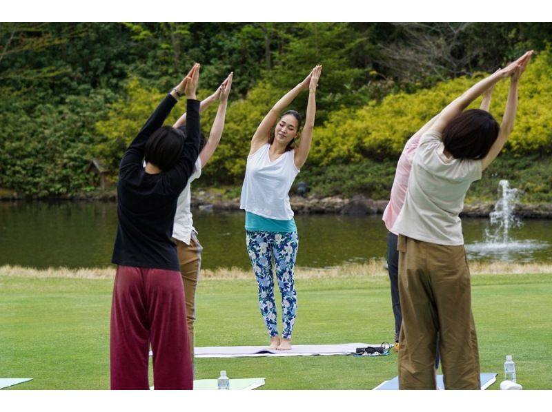 【宮城・仙台市泉区】朝日を浴びながらガーデンで朝活 ～モーニングヨガ～の紹介画像