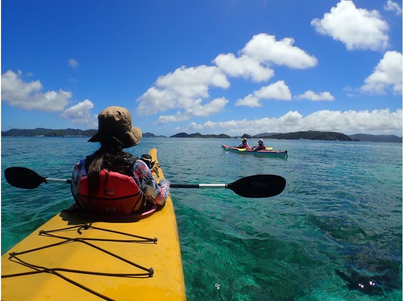 [Okinawa ・ Zamami Village Akajima]Sea kayak& Snorkel morning or afternoon 3 hours course ☆ Photo data &Rental freeの紹介画像