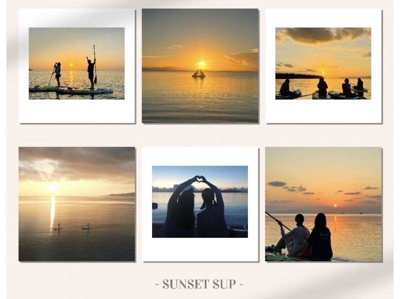 [冲绳-石垣岛]享受石垣海滩SUP的黄昏景色♪Sunset SUP Tourの紹介画像