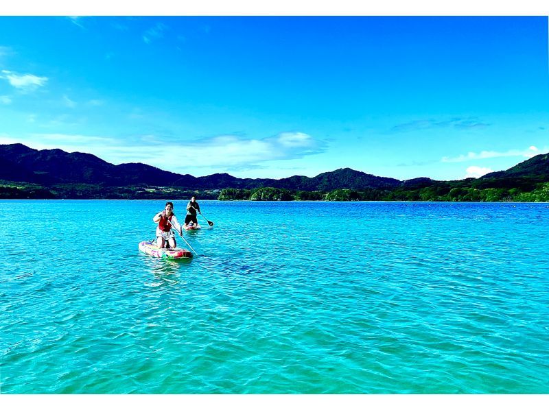 [沖繩石垣島] Matarikuru〜與SUP一起享受Kabira灣的美景♪歡迎初學者！浮潛套裝，攝影服務！の紹介画像