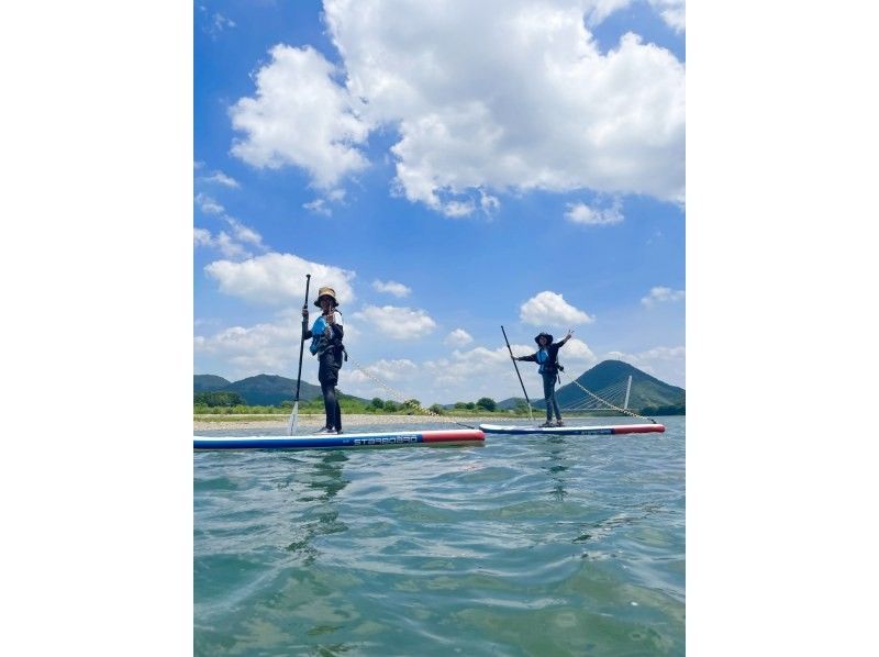 【岐阜・長良川】岐阜城・金華山＆清流長良川サップツアー！！(お手軽2時間コース)の紹介画像
