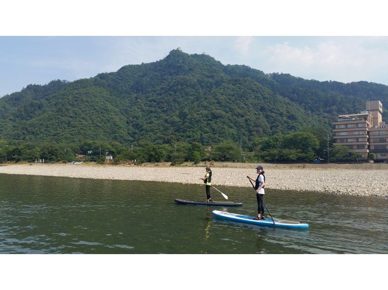 【岐阜・長良川】岐阜城・金華山＆清流長良川サップツアー！！(お手軽2時間コース)の紹介画像