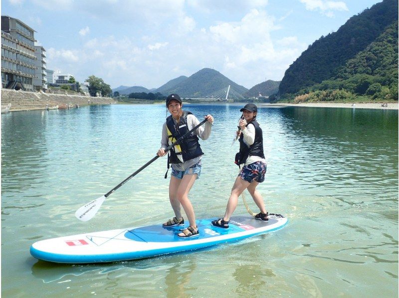 【岐阜・長良川】岐阜城・金華山＆清流長良川サップツアー！！(お手軽2時間コース)の紹介画像