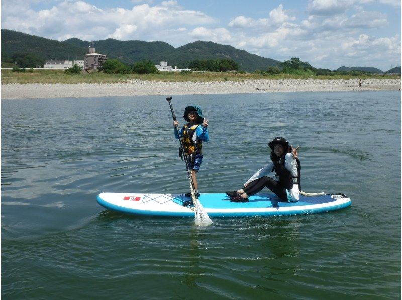 【岐阜・長良川】岐阜城・金華山＆清流長良川サップツアー！！(お手軽2時間コース)の紹介画像
